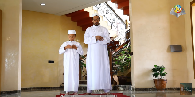 تعليم الصلاة للأطفال