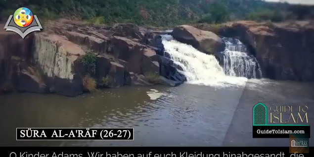 سورة الأعراف (26-27) باللغة الألمانية