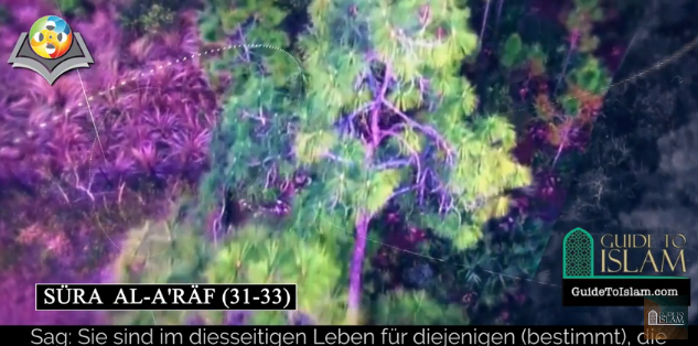 سورة الأعراف (31-33) باللغة الألمانية