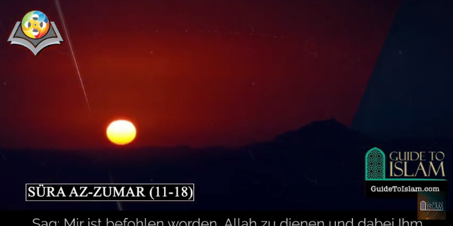 سورة الزمر (11-18) باللغة الألمانية