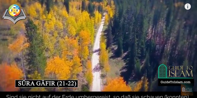 سورة غافر (21-22) باللغة الألمانية
